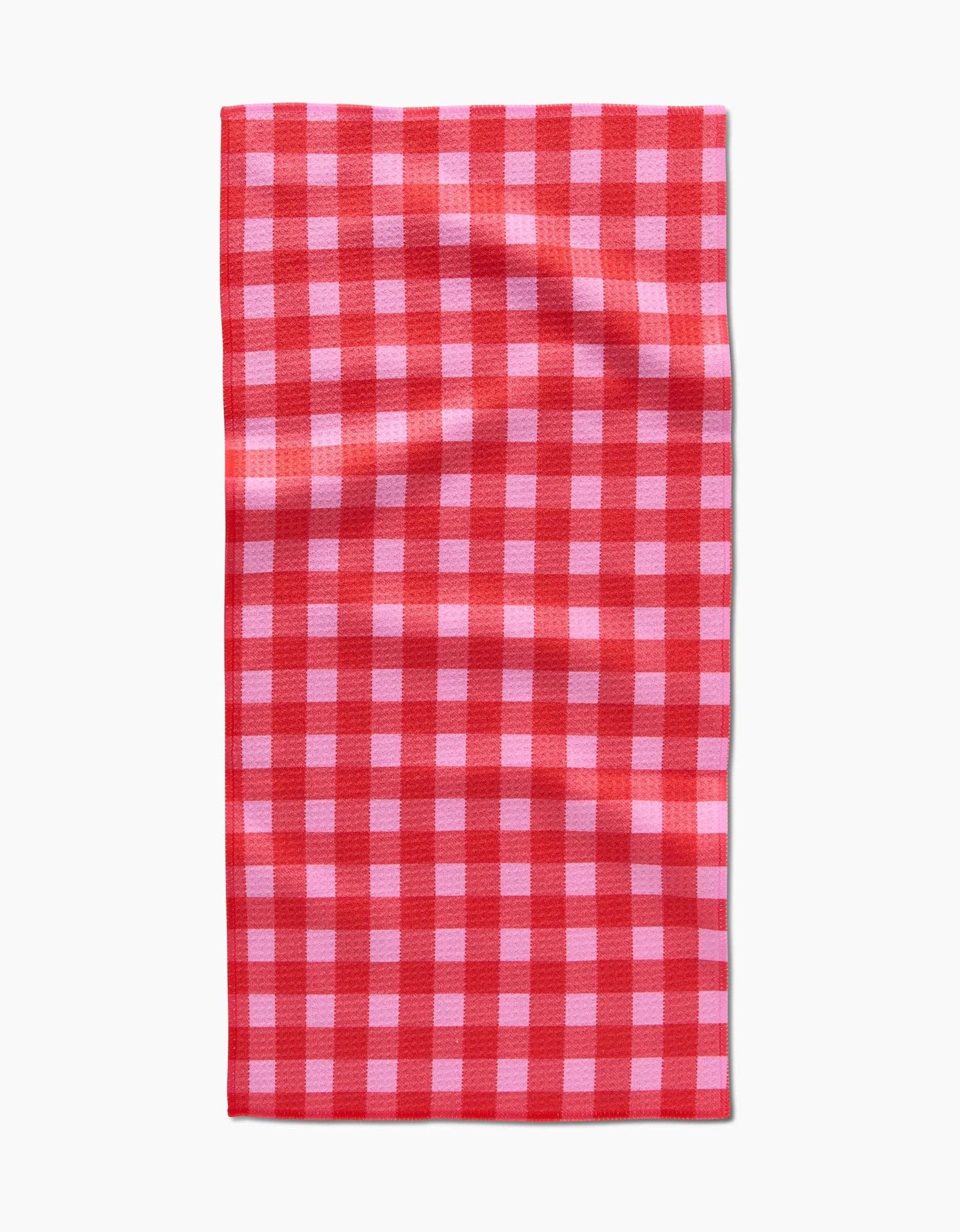 Cherry Gingham Bar Towel