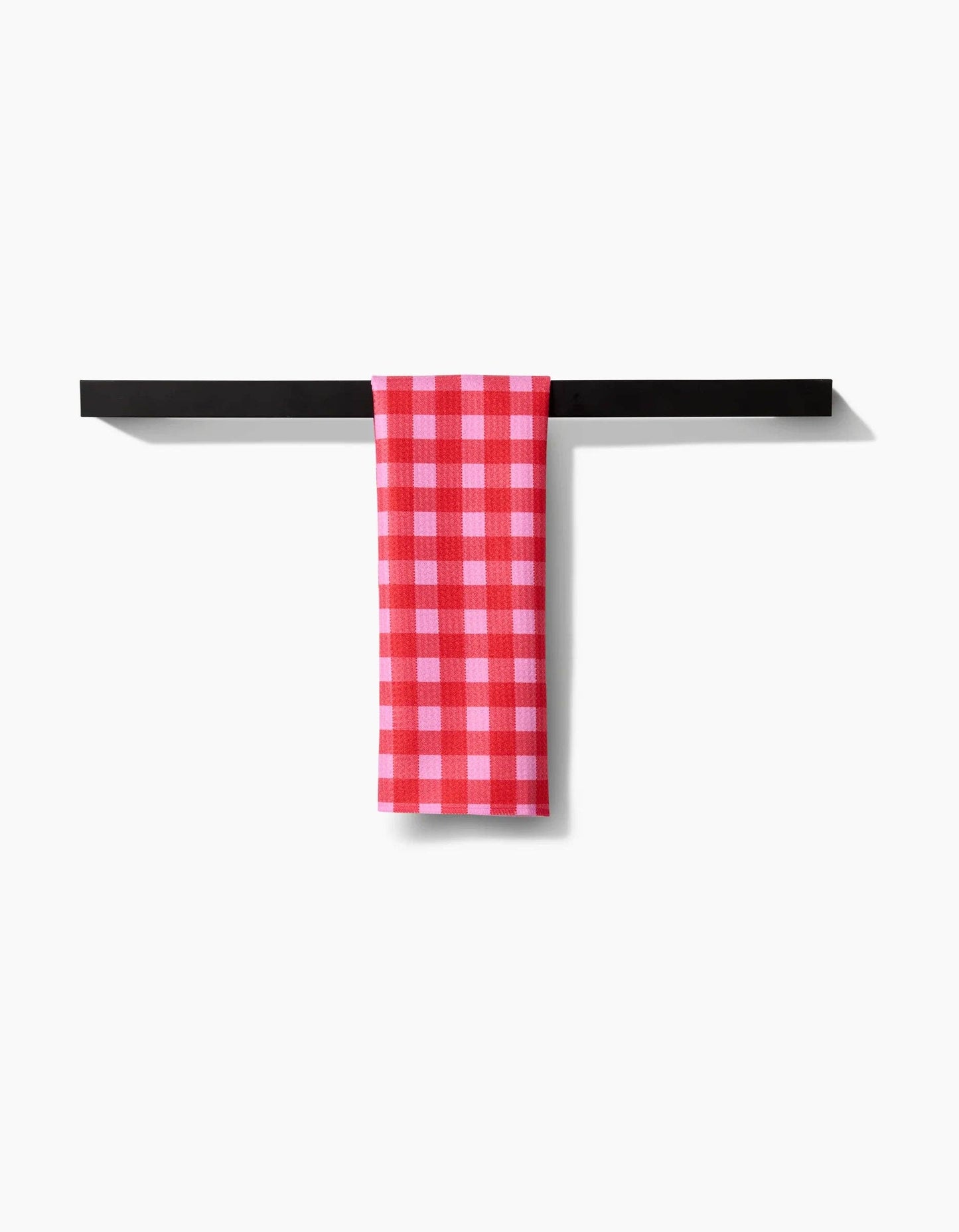 Cherry Gingham Bar Towel