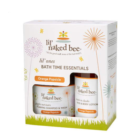 Lil' Naked Bee Bath Time Essentials Set