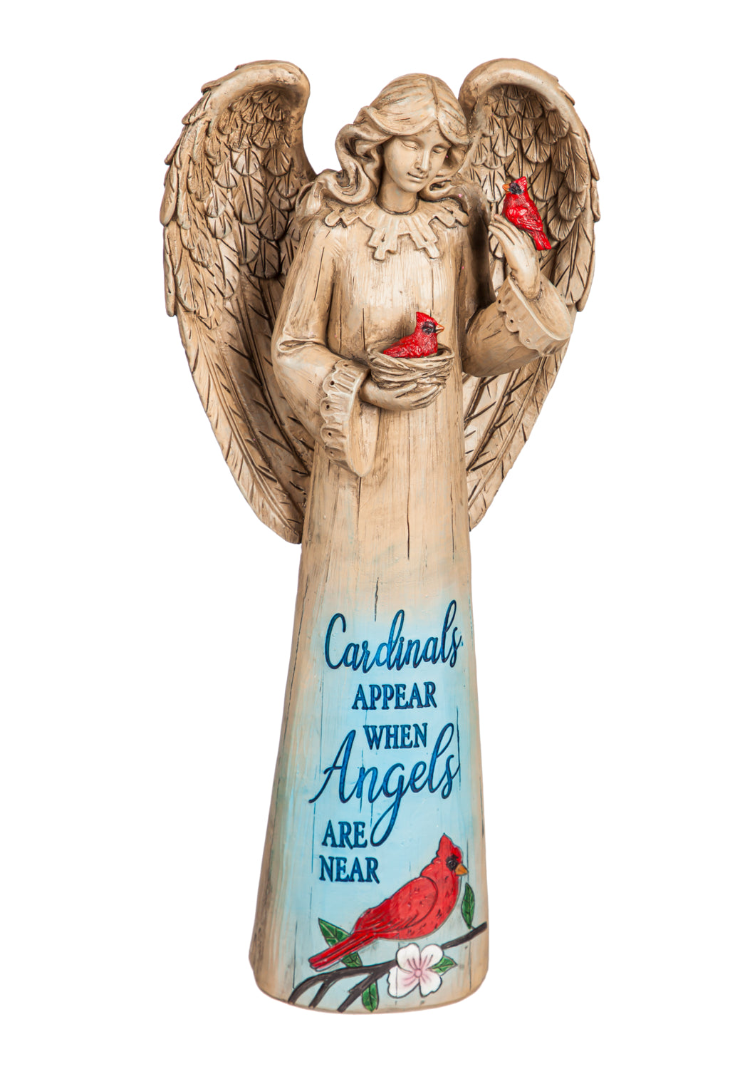 Cardinals Appear Angel Statuary 12