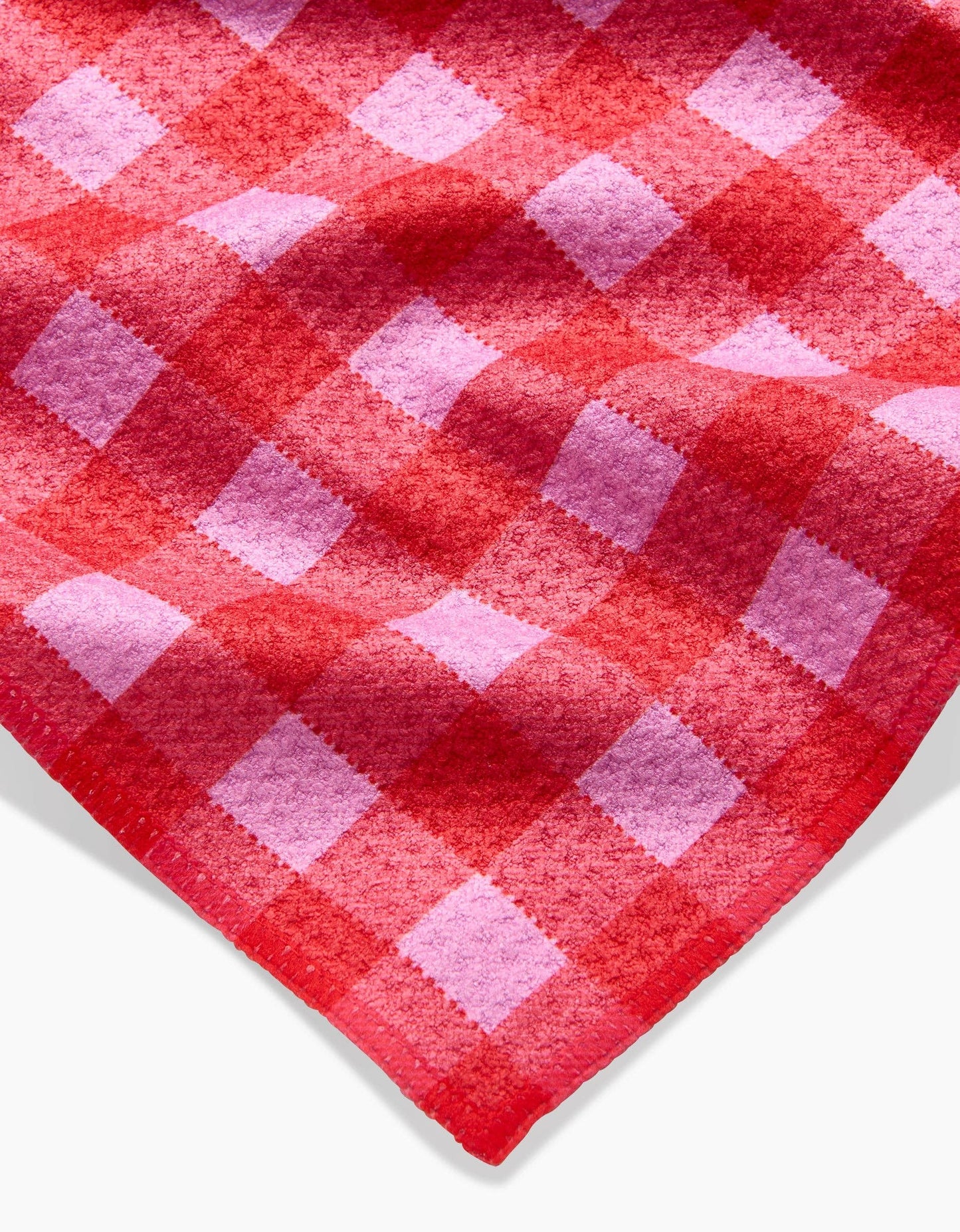 Cherry Gingham Bar Towel