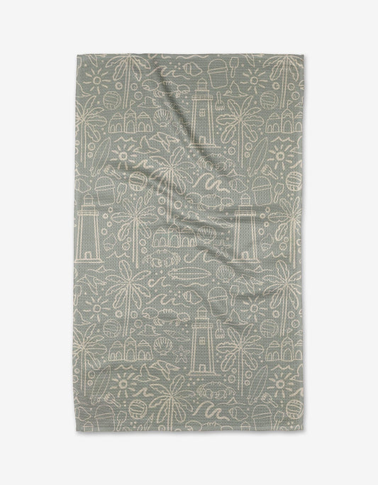 Beach Day Tea Towel