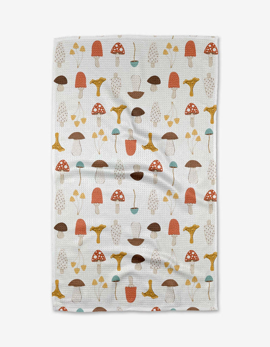 Foraging Mushroom Tea Towel