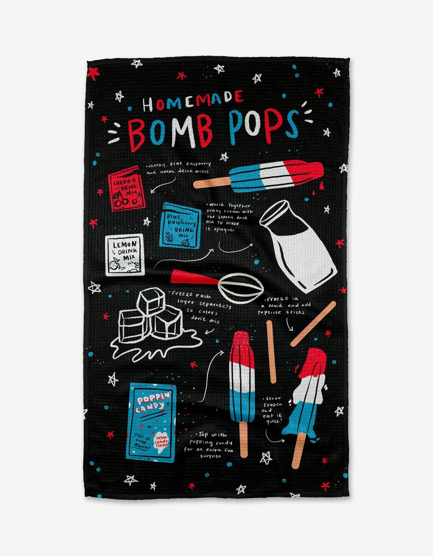 Popsicles Tea Towel