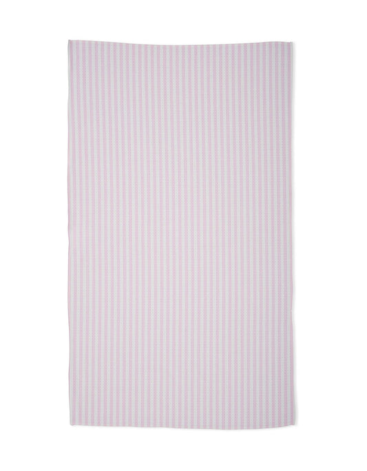 Summer Stripe Pink Tea Towel