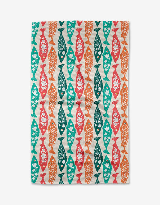 Swedish Fish Tea Towel