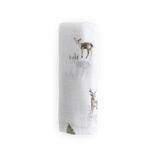Load image into Gallery viewer, Cotton Muslin Swaddle - Oh Deer
