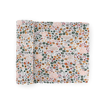 Load image into Gallery viewer, Cotton Muslin Swaddle - Pressed Petals
