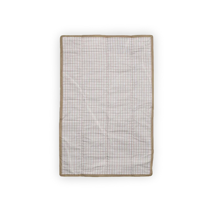 Beige Buffalo Check Outdoor Blanket