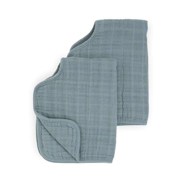 Cotton Burp Cloth - Sea