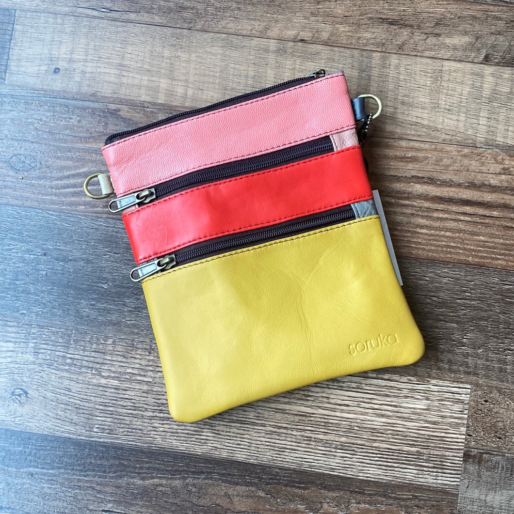 Maya Plain Leather Soruka Handbag