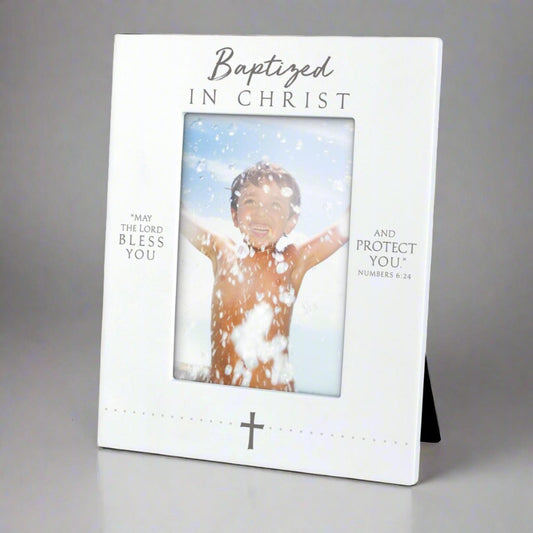 Baptized In Christ Photo Frame