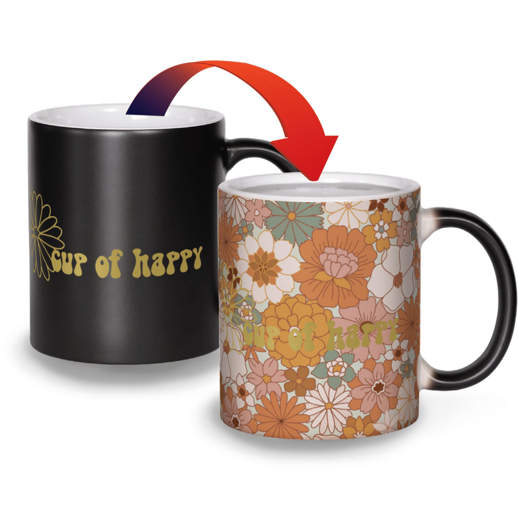 Matte Color Changing Mug - Cup of Happy