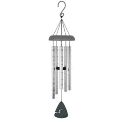 Comfort and Light 30" Sonnet Chime Memorial Quote Windchime