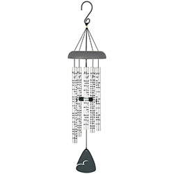 Memories of You 30" Sonnet Chime Memorial Quote Windchime