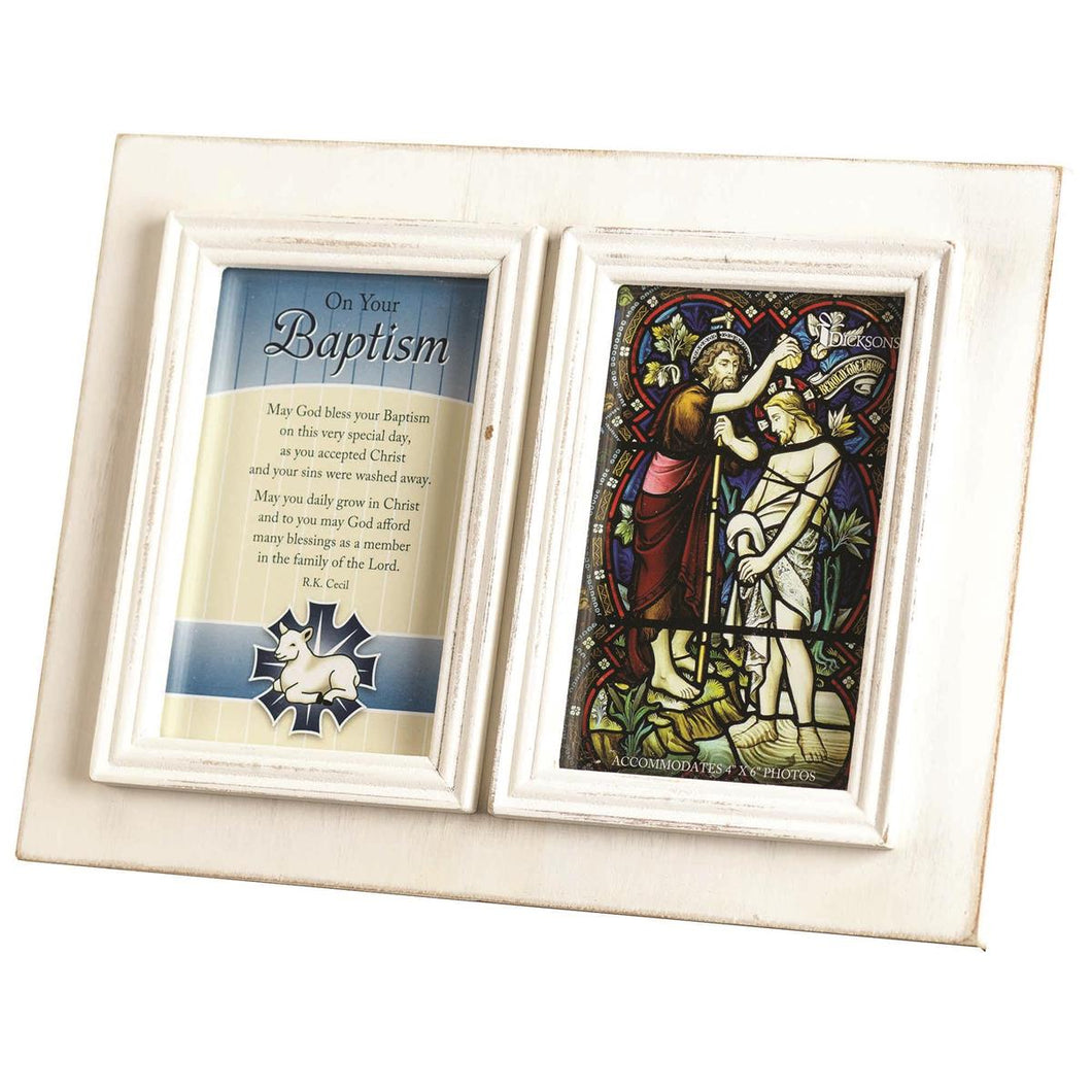 On Your Baptism Photo Frame