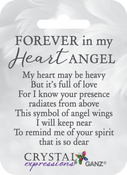 Forever In My Heart Charm Angel