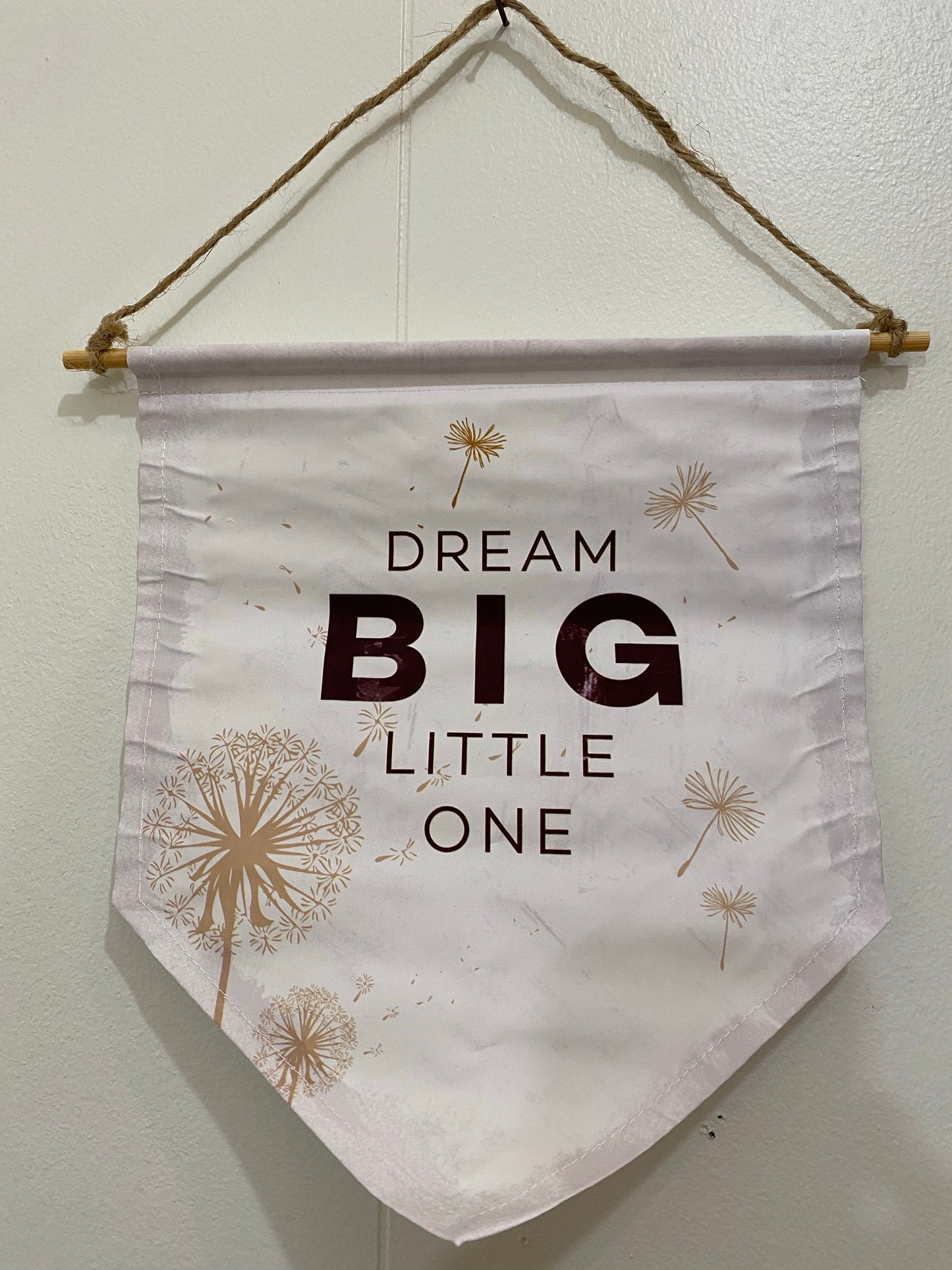 Dream Big Little One Banner