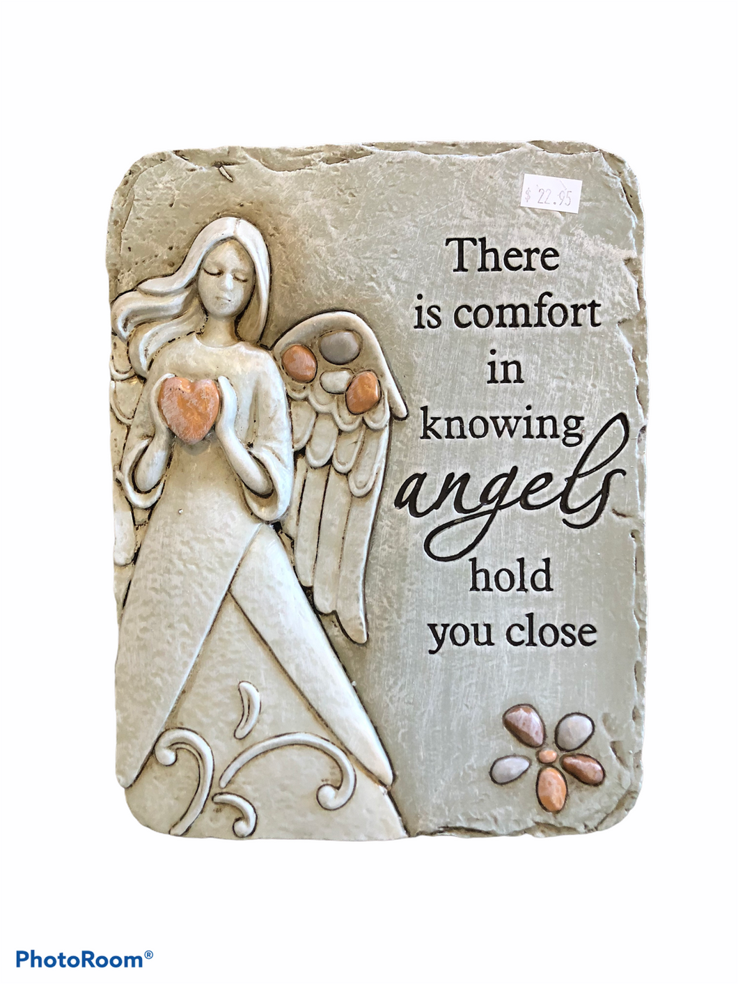 Angel stone plaque - There is comfort in knowing