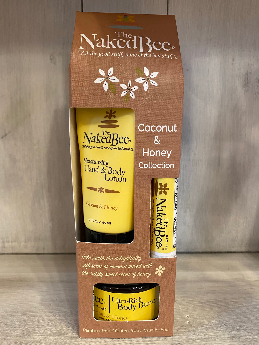 The Naked Bee Coconut and Honey Gift Set