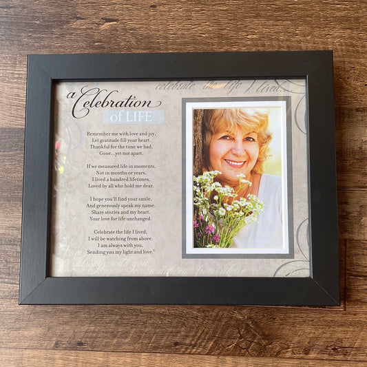 Celebration of Life Frame - Black